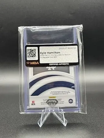 kyle hamilton 2022 panini immaculate collection, collegiate gold 10/25 (notre dame) kyle hamilton 2022 panini immaculate collection, collegiate gold 10/25 (notre dame)